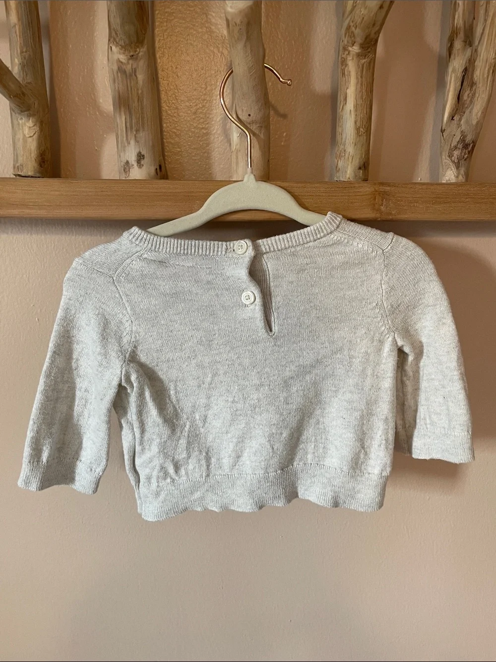 GAP Cream Knit Kids Sweater